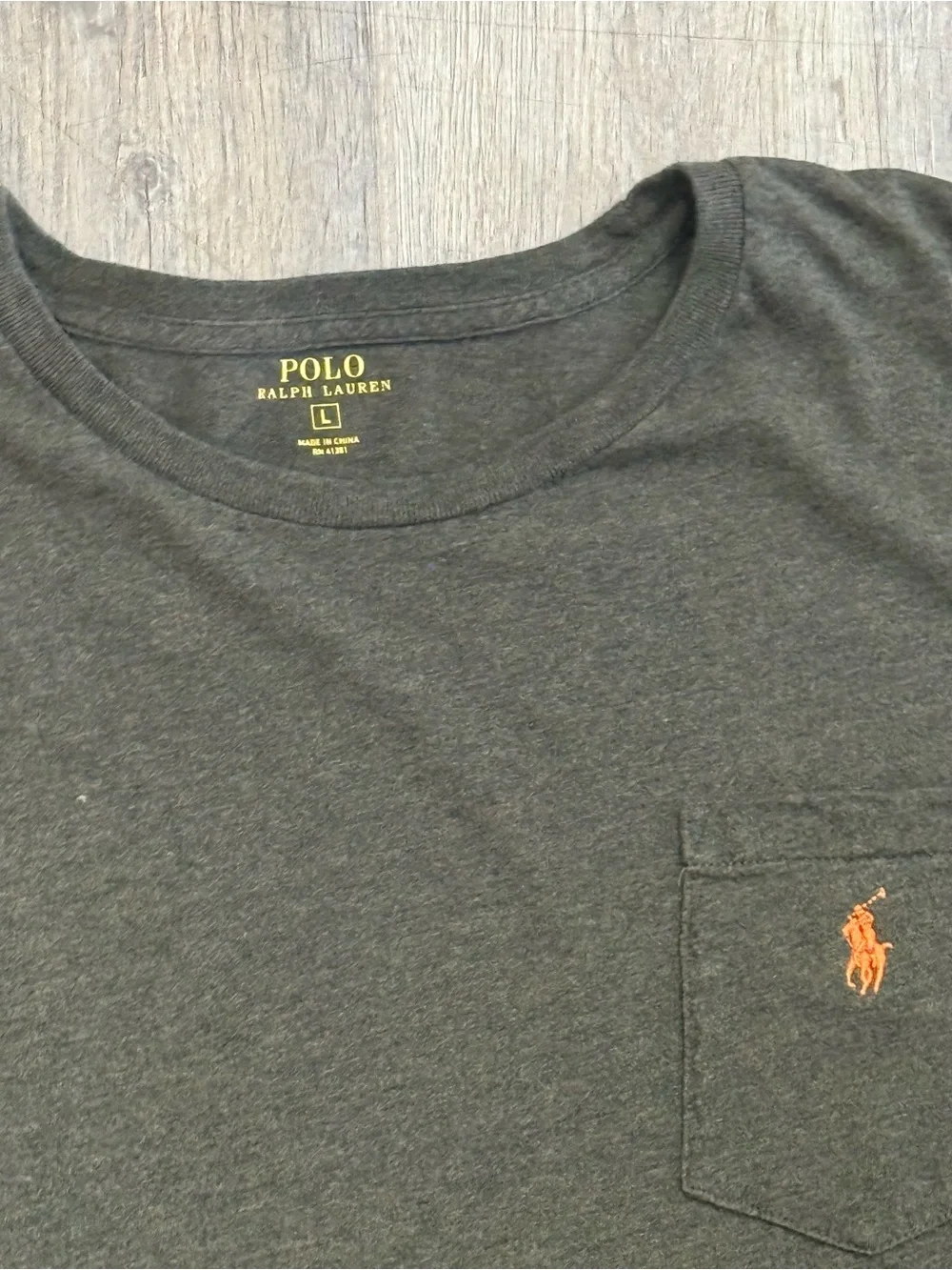 Polo Ralph Lauren • Cotton Long Sleeve Pocket Tee